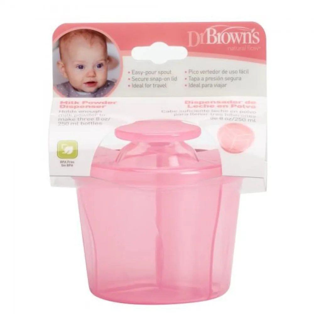 Dr Brown's Milk Powder Dispenser - Pink
