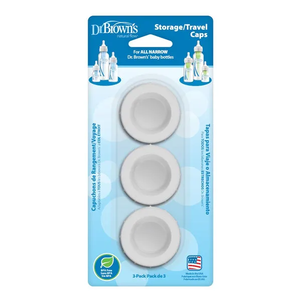 Dr. Brown’s™ Narrow Bottle Storage/Travel Cap -3 Pack