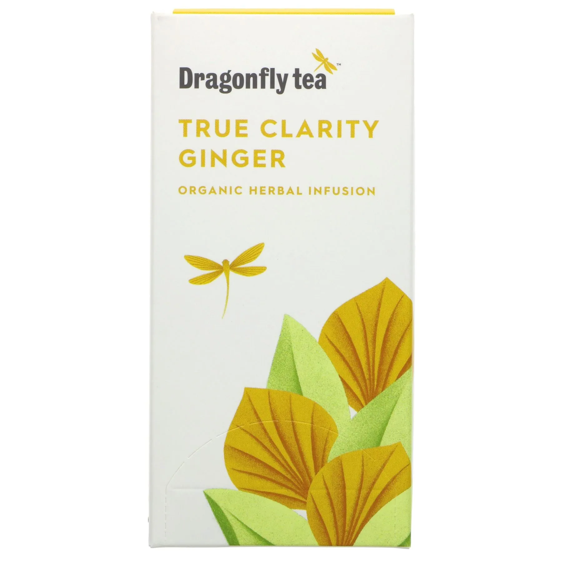 Dragonfly Tea | True Clarity Ginger - Ginger, Turmeric, Thyme | 20 bags