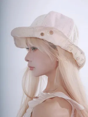 Dreamy Patchwork Lace Bucket Hat