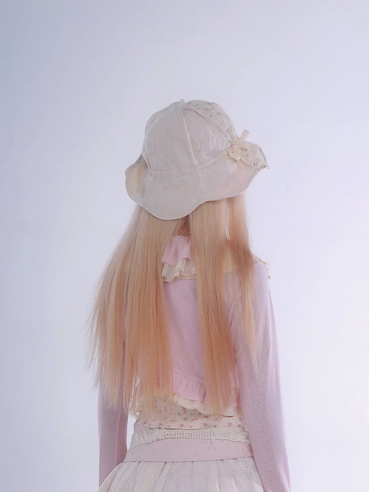 Dreamy Patchwork Lace Bucket Hat