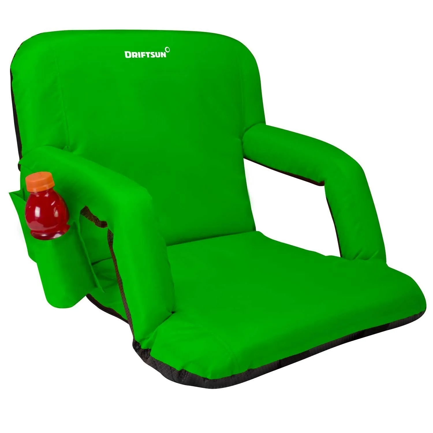 Driftsun Folding Stadium Seat, Reclining Bleacher Chair
