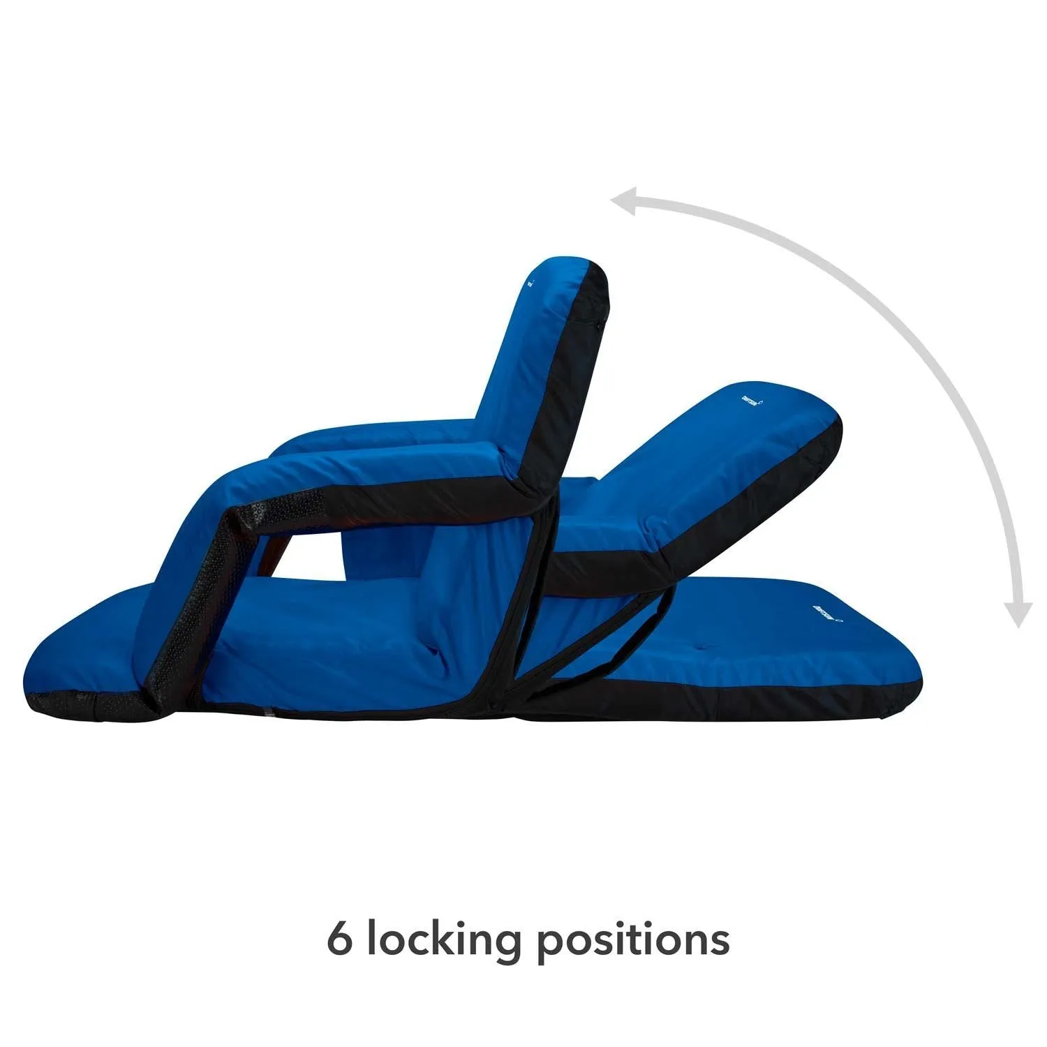 Driftsun Folding Stadium Seat, Reclining Bleacher Chair