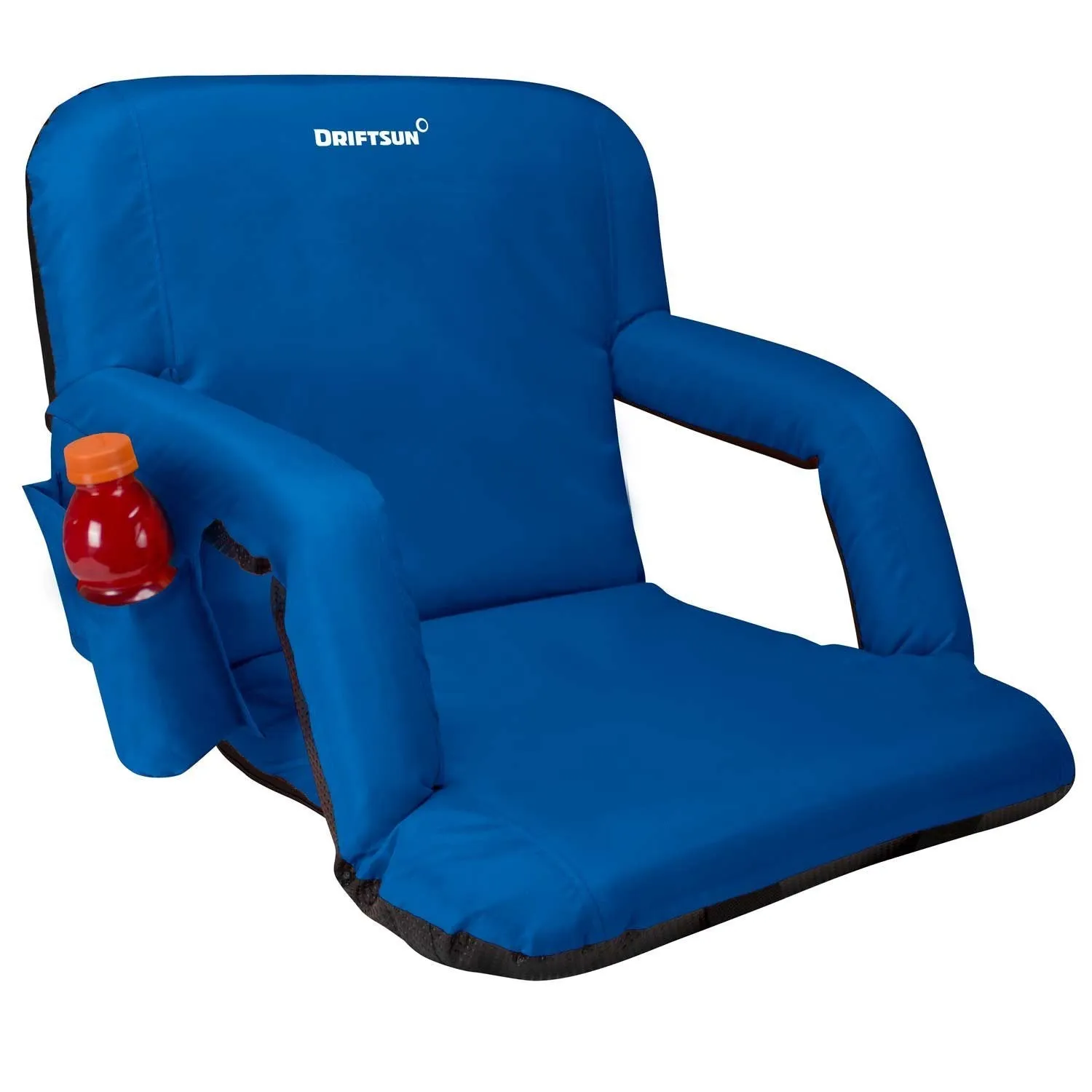 Driftsun Folding Stadium Seat, Reclining Bleacher Chair