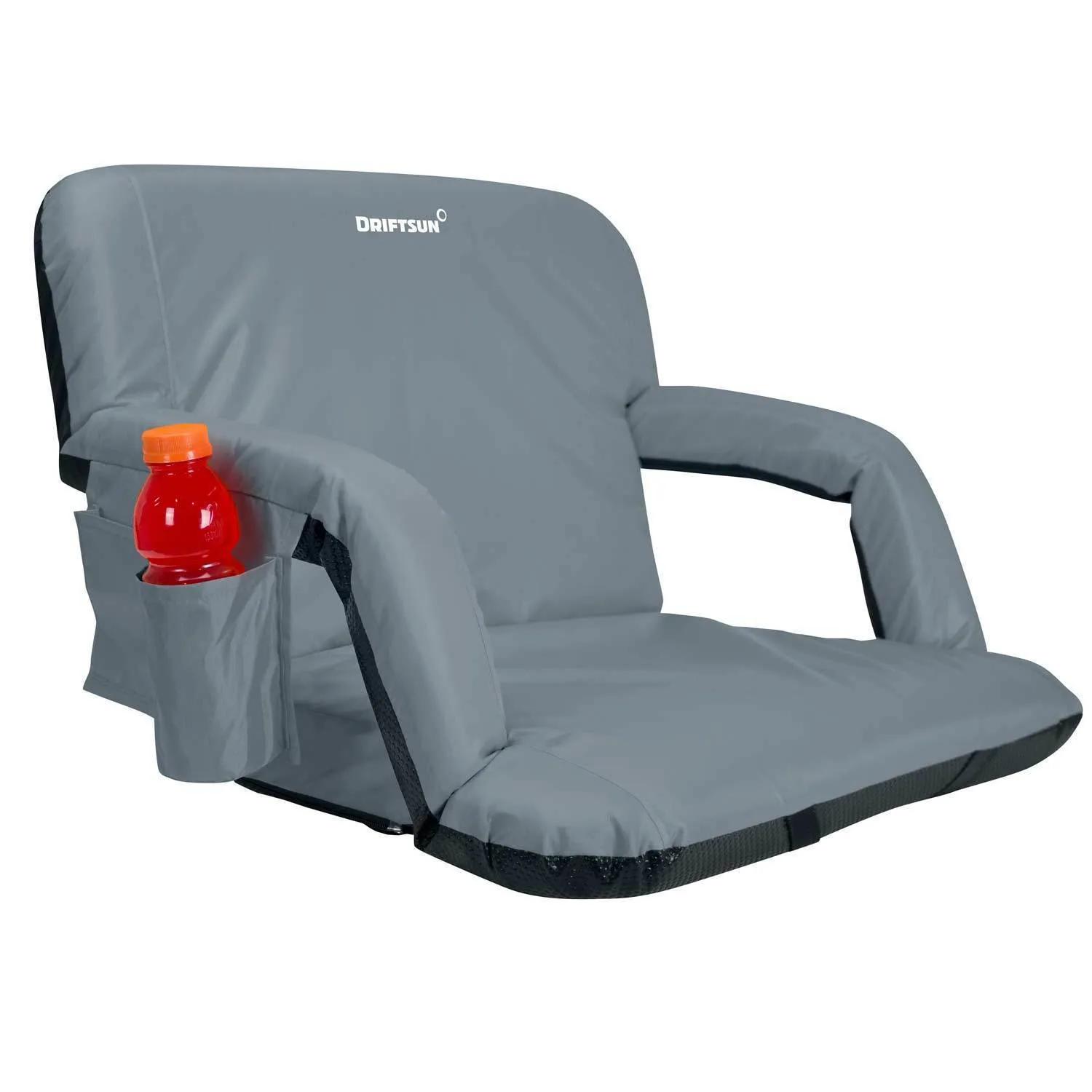 Driftsun Folding Stadium Seat, Reclining Bleacher Chair