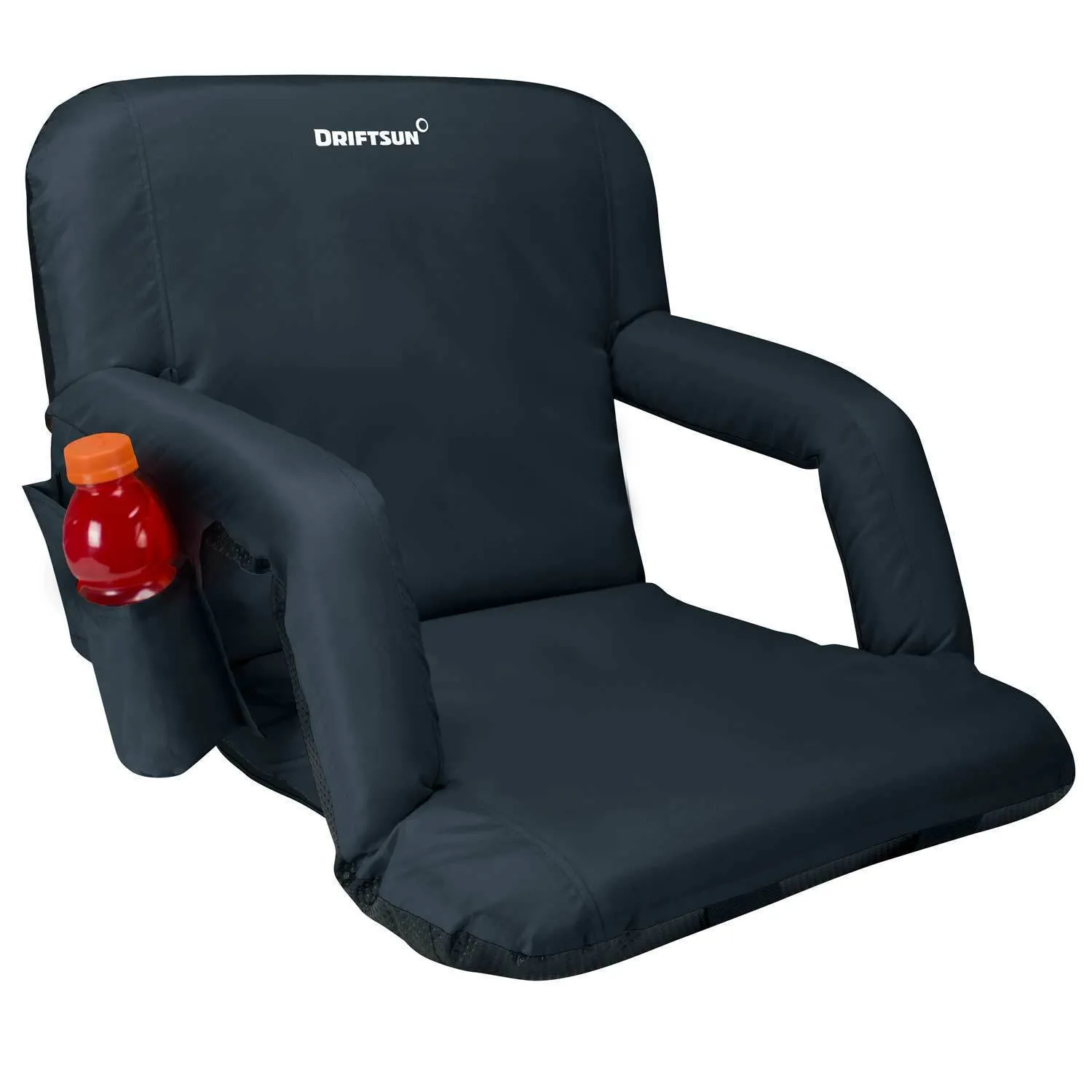 Driftsun Folding Stadium Seat, Reclining Bleacher Chair