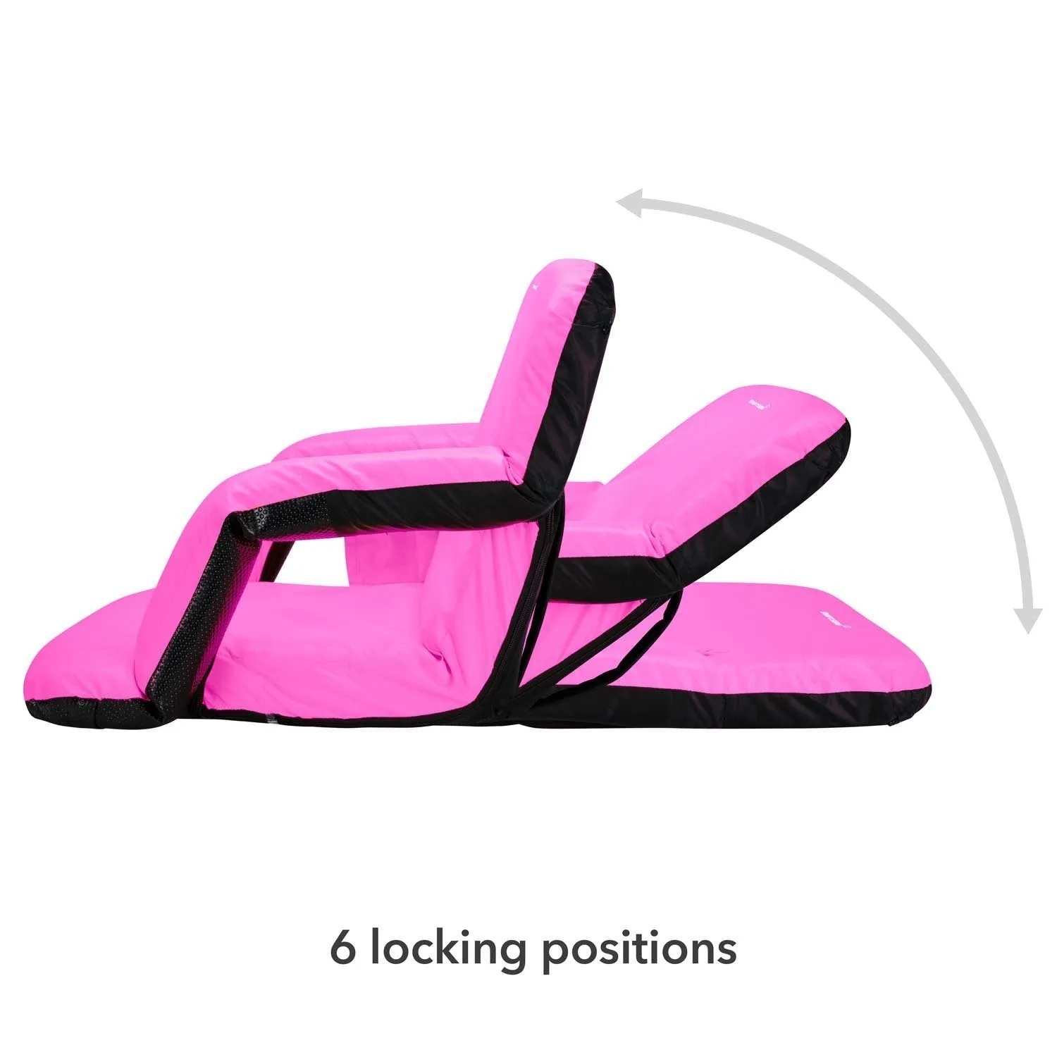 Driftsun Folding Stadium Seat, Reclining Bleacher Chair