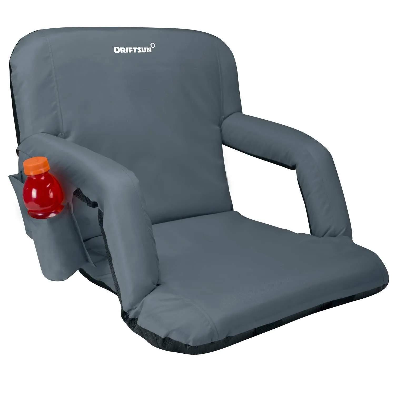 Driftsun Folding Stadium Seat, Reclining Bleacher Chair