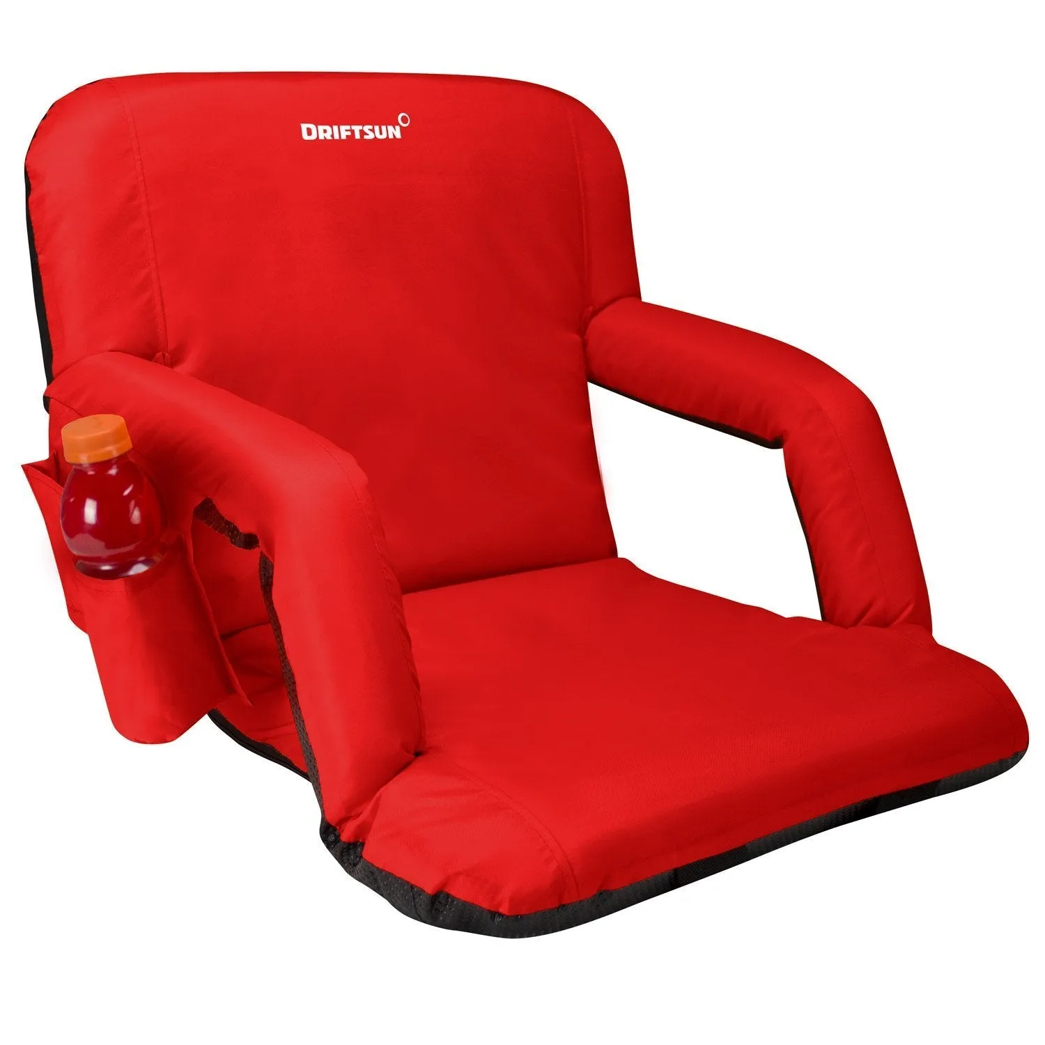 Driftsun Folding Stadium Seat, Reclining Bleacher Chair