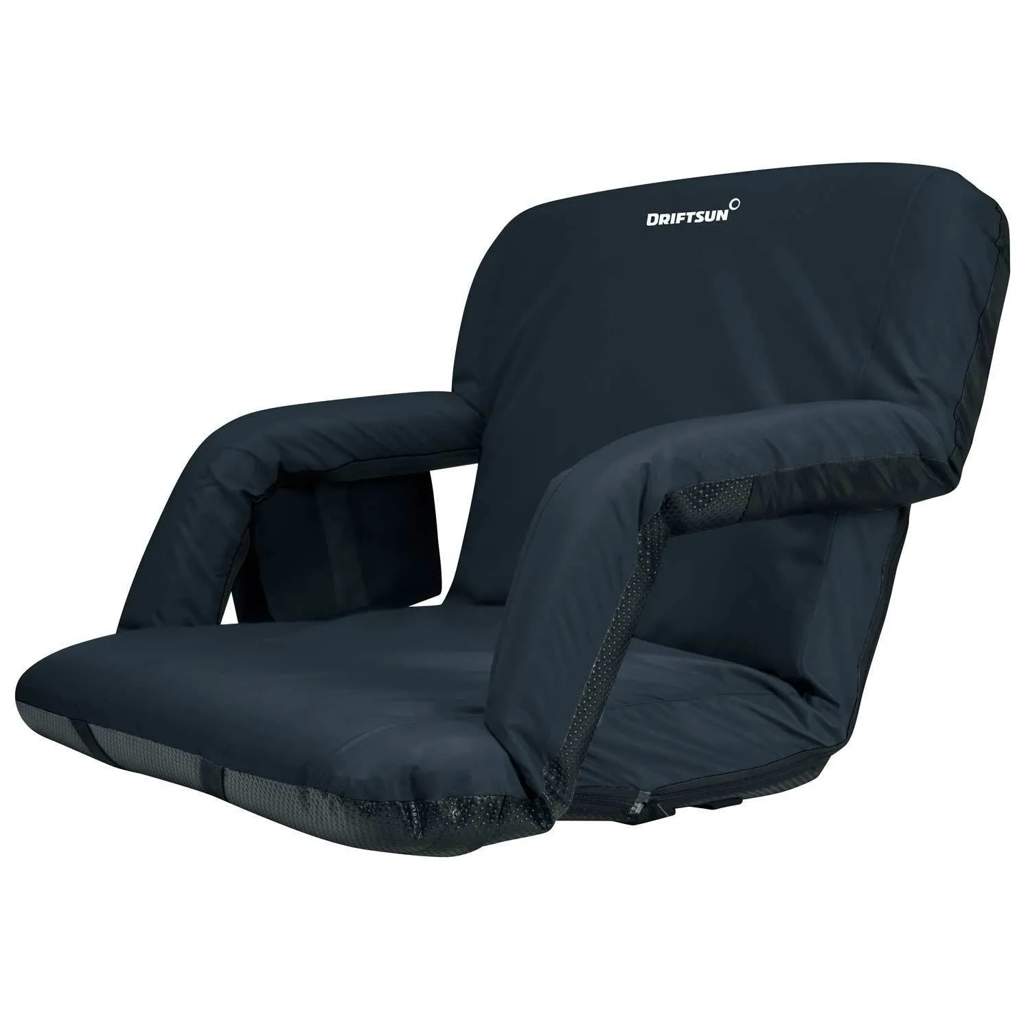 Driftsun Folding Stadium Seat, Reclining Bleacher Chair