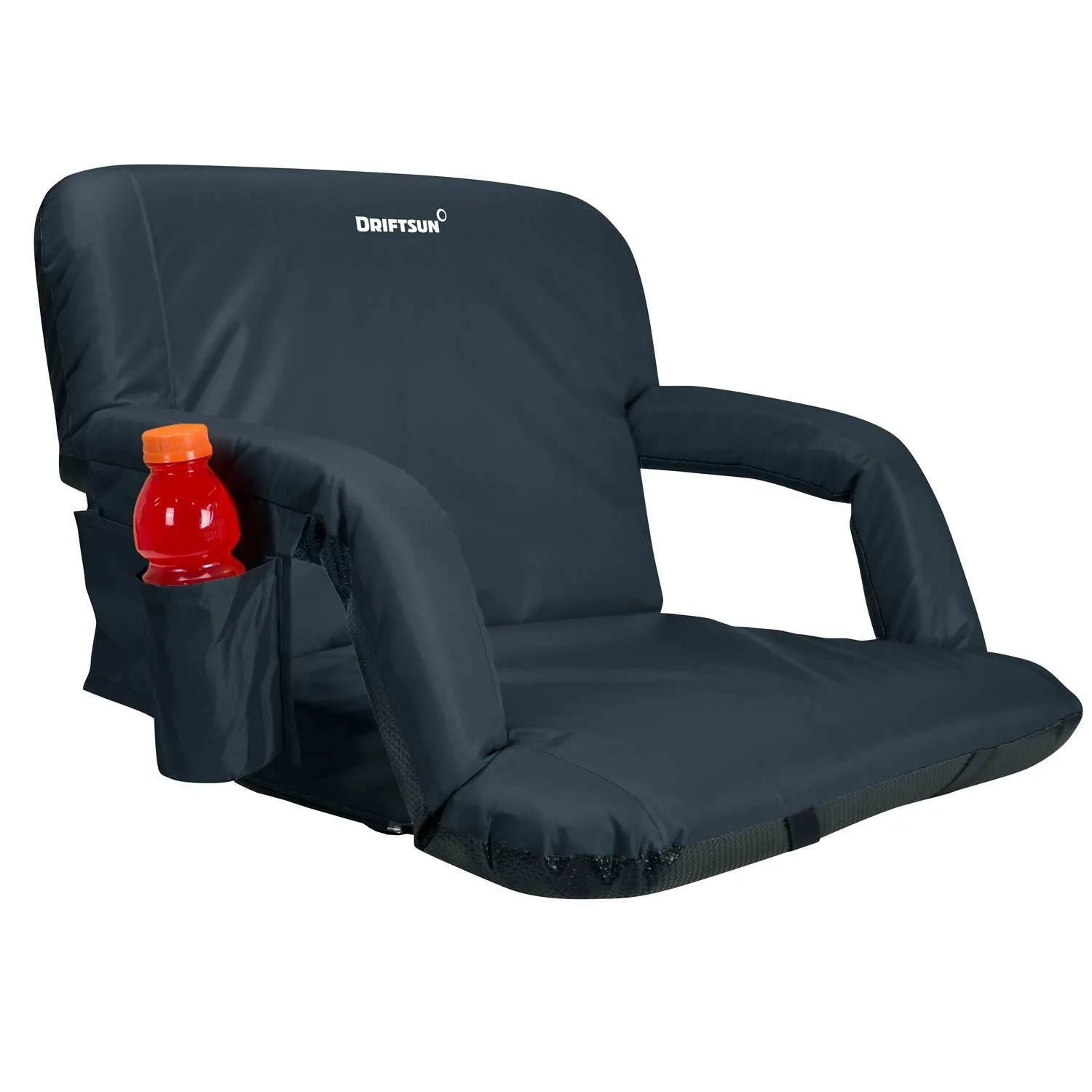 Driftsun Folding Stadium Seat, Reclining Bleacher Chair