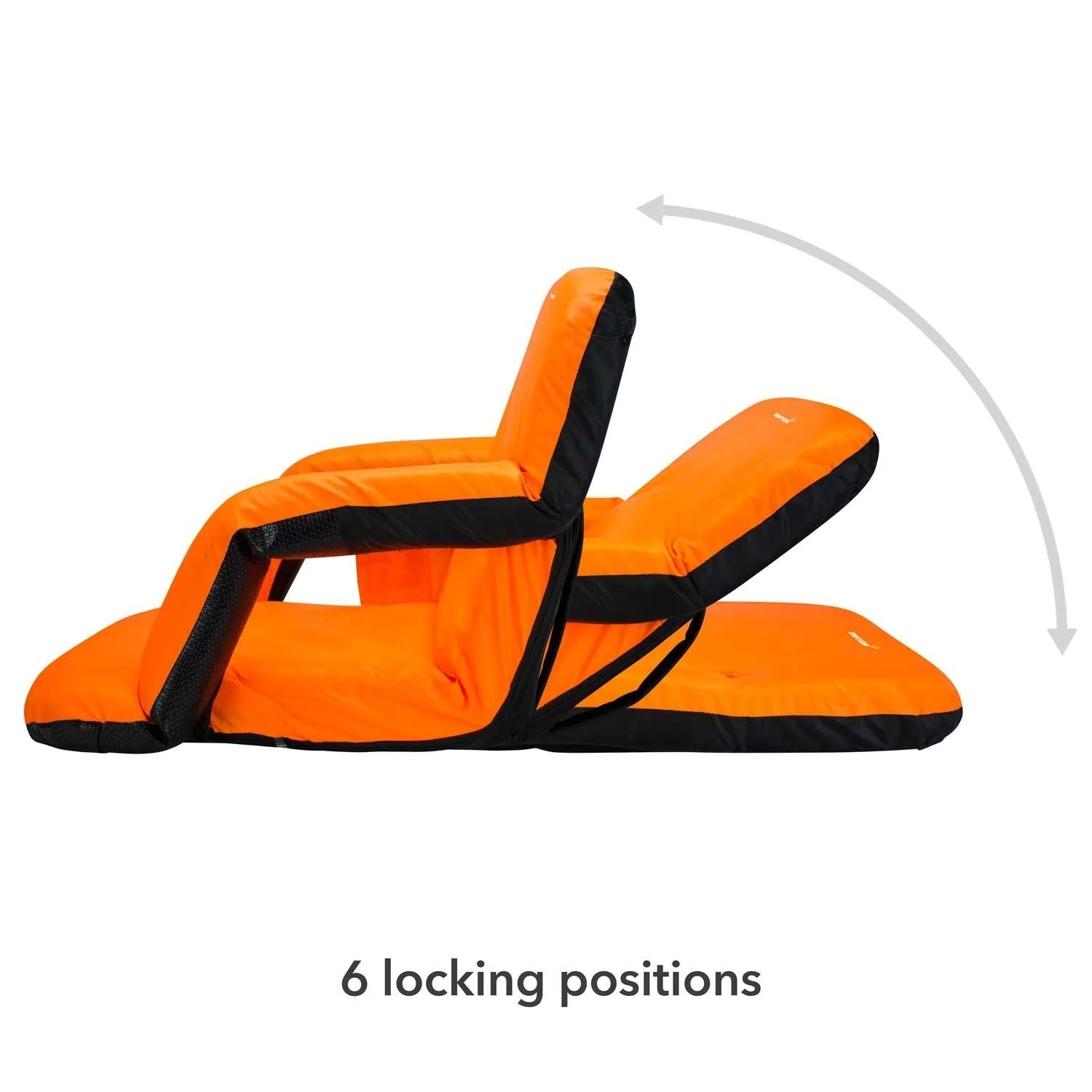 Driftsun Folding Stadium Seat, Reclining Bleacher Chair