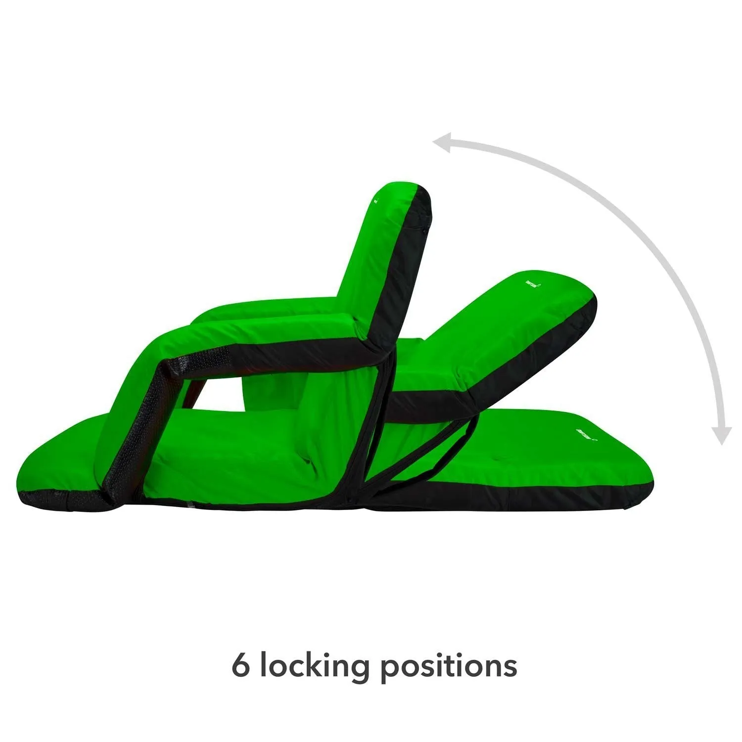 Driftsun Folding Stadium Seat, Reclining Bleacher Chair