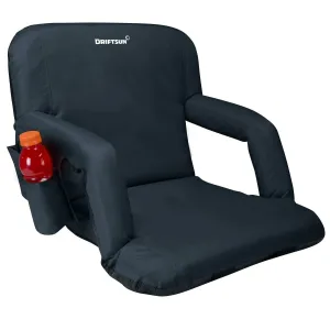 Driftsun Folding Stadium Seat, Reclining Bleacher Chair