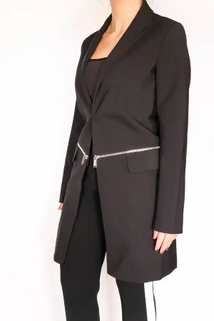 DSQUARED2 - Silver Zipper Blazer