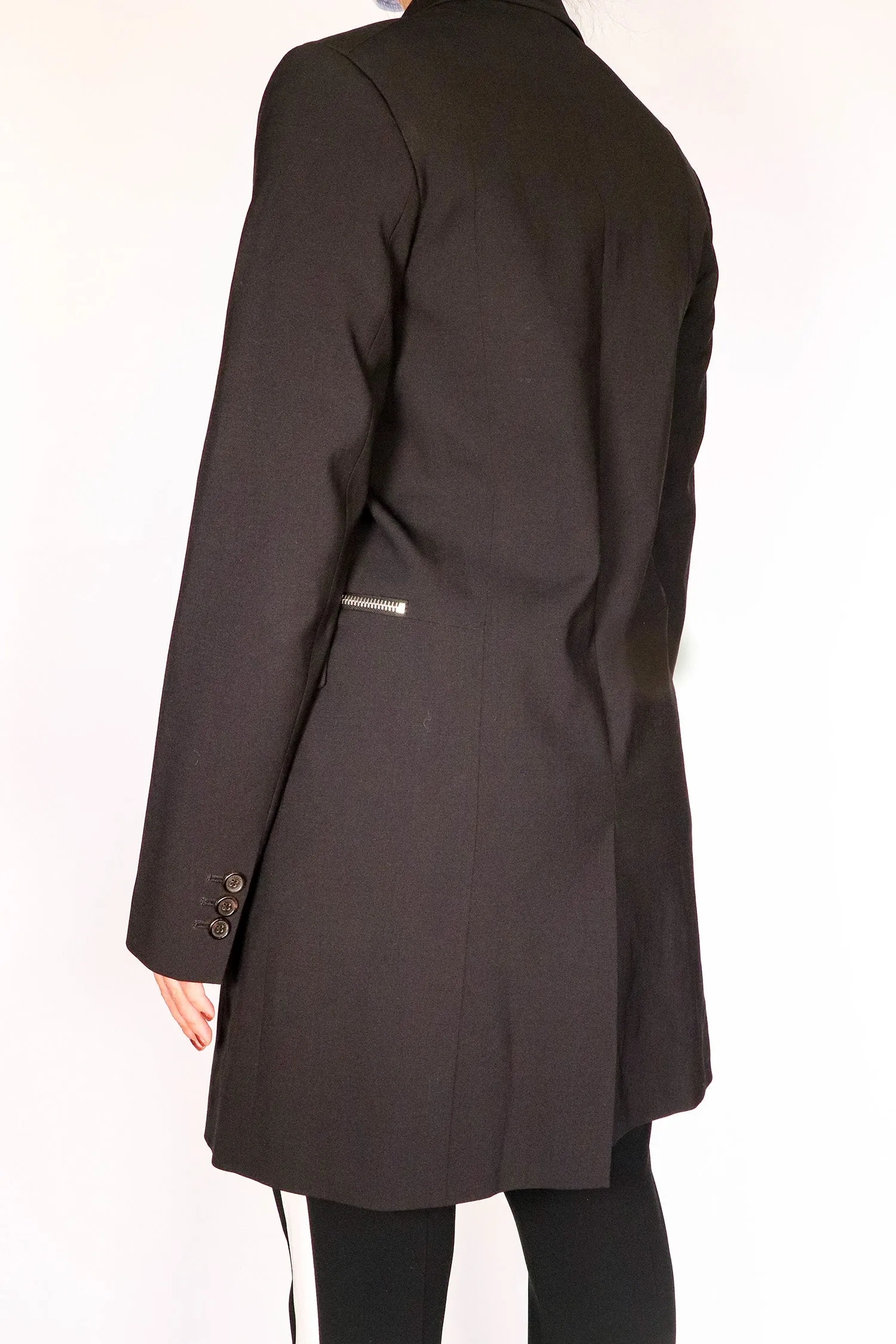 DSQUARED2 - Silver Zipper Blazer