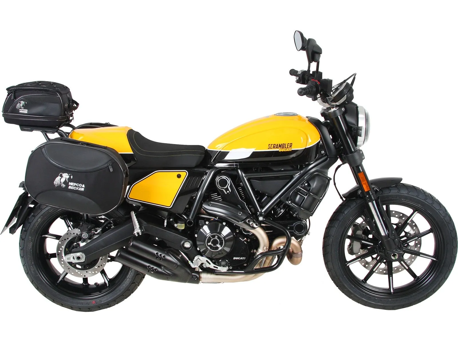 Ducati Scrambler 800 (19) Soft Luggage (Rear) - Mini Rack