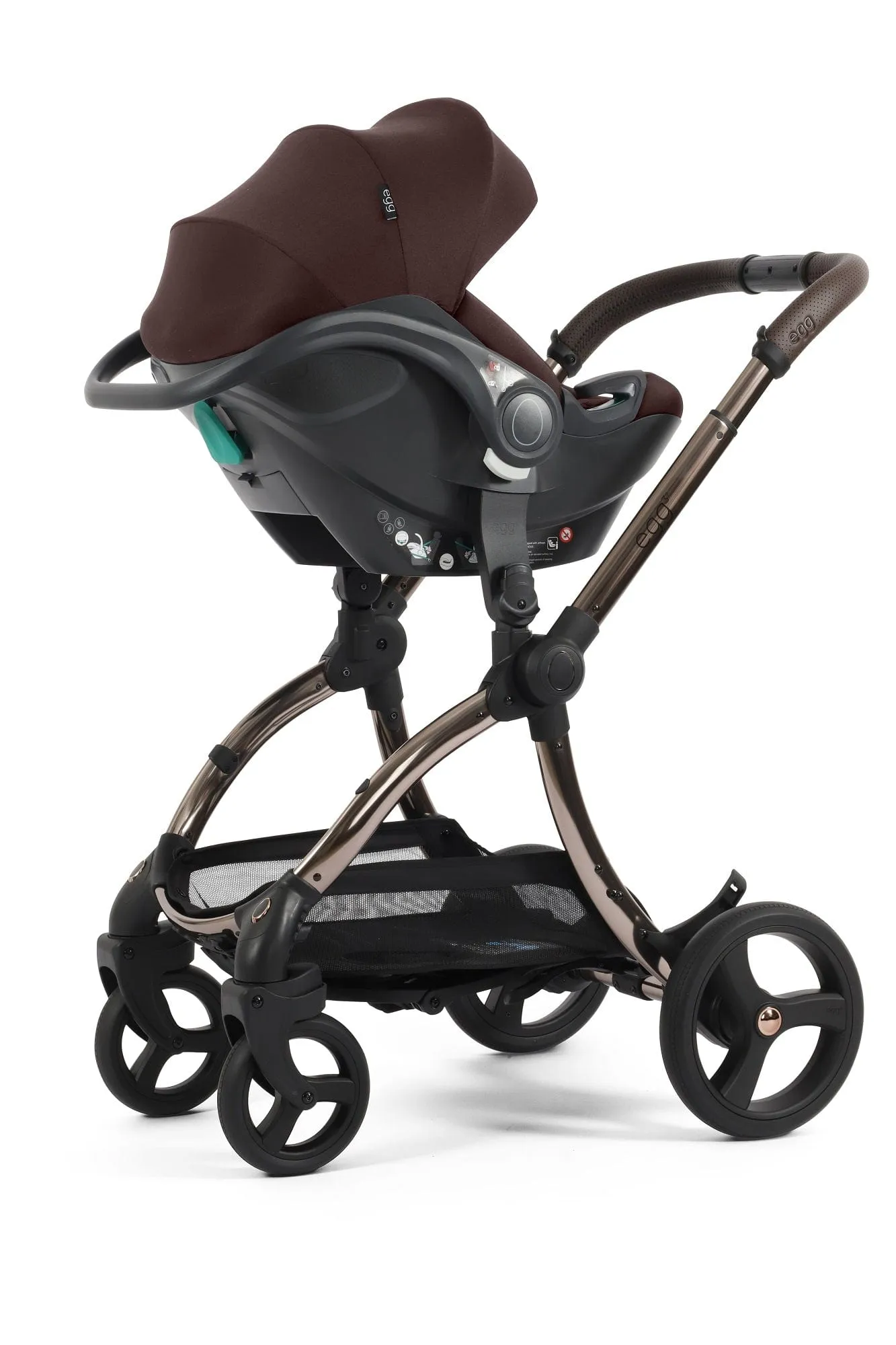 Egg 3 Luxury Shell i-Size Travel System - Mulberry
