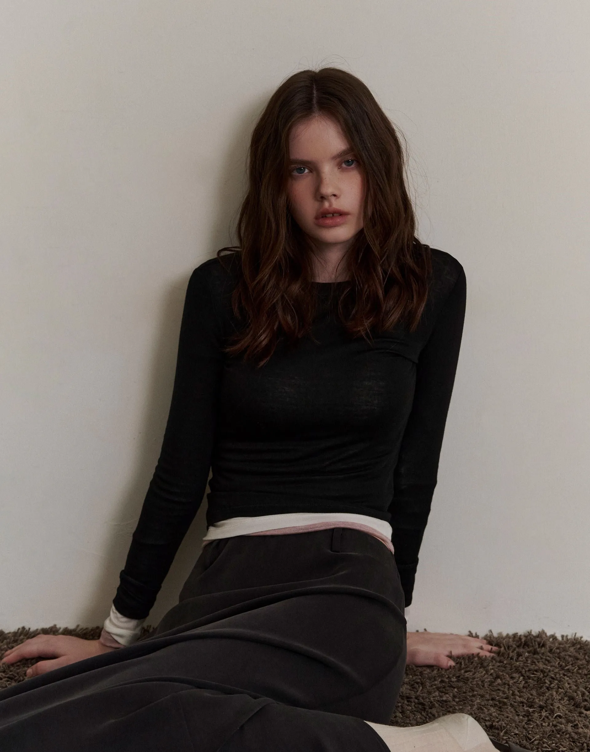 Elastic Wool Tee