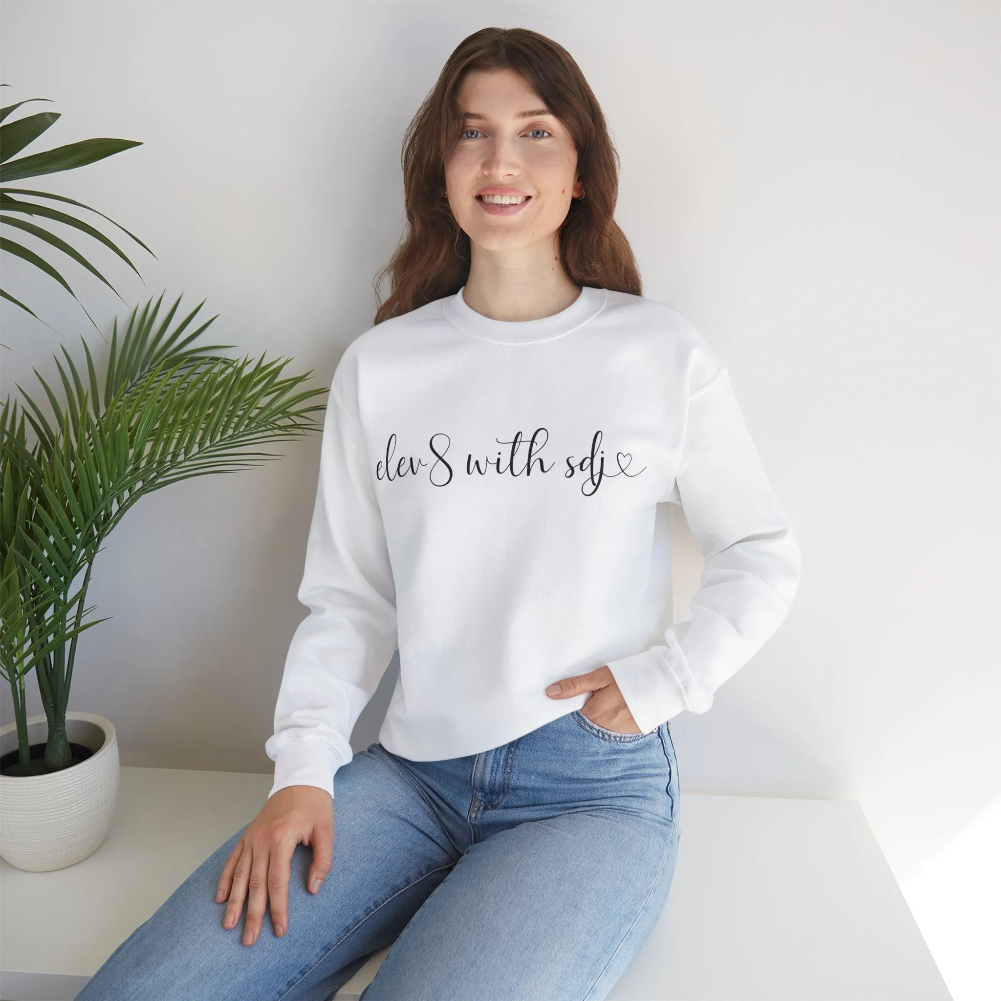 ELEV8 with SDJ Crewneck Sweatshirt