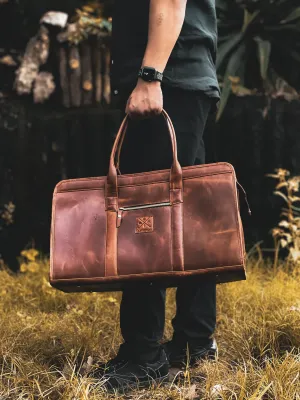 Elite Brown Duffle Bag