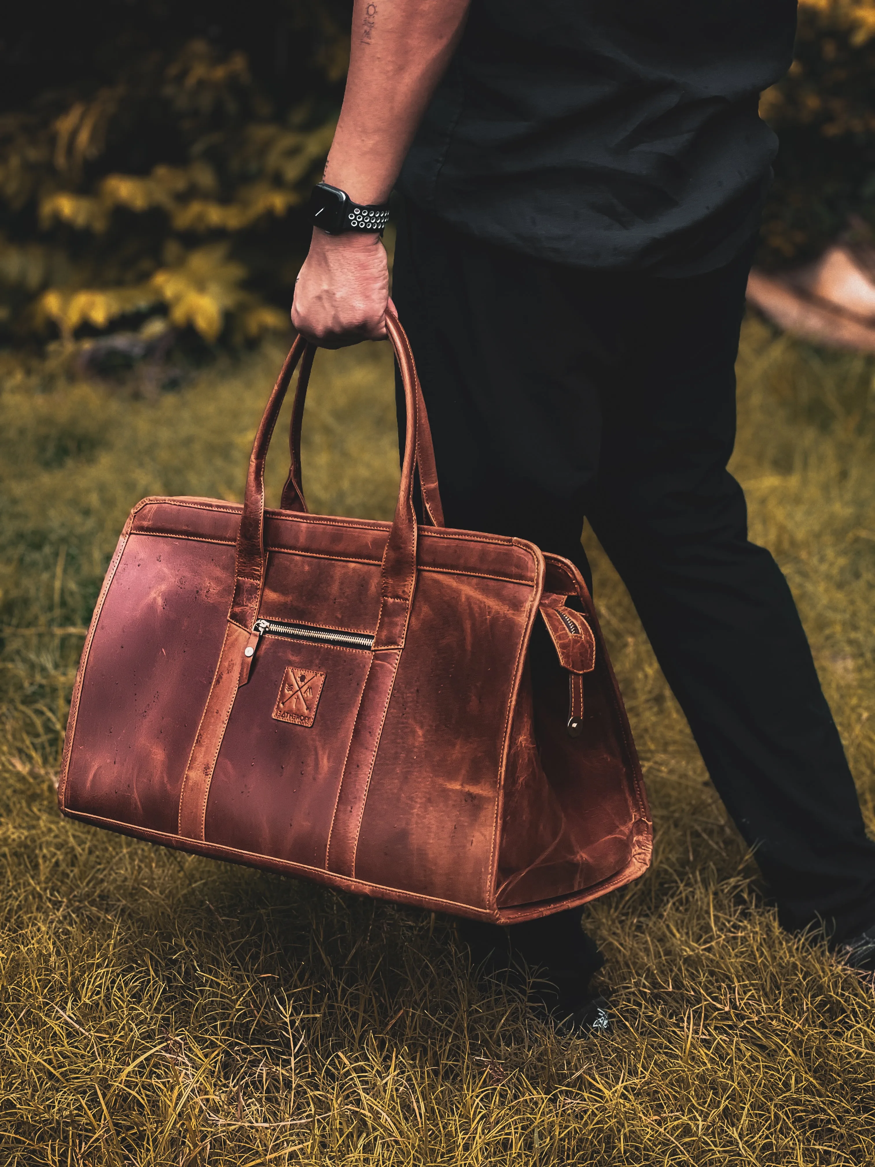 Elite Brown Duffle Bag