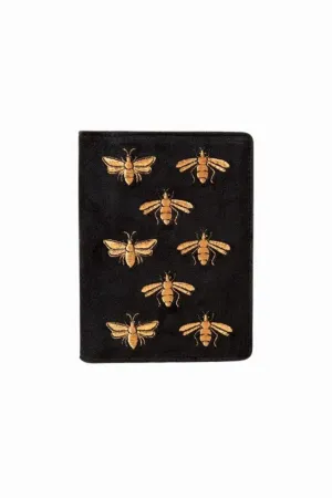 ELIZABETH SCARLETT HONEY BEE PASSPORT HOLDER