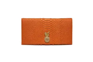Eloise Clutch in Tangerine