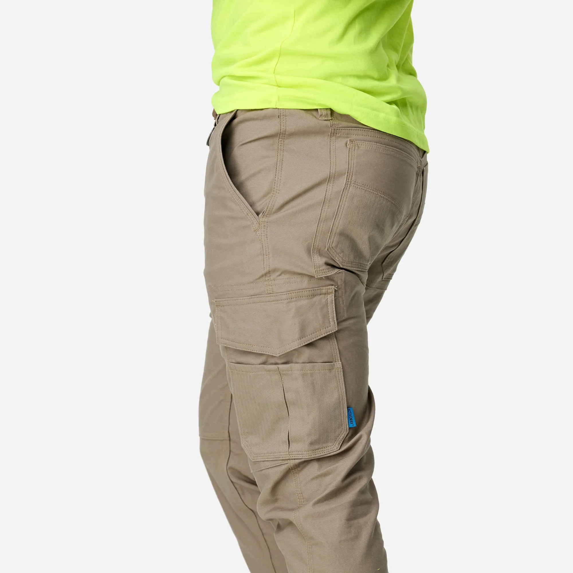 Elwood Men's Elastic Waist Cuffed Trouser