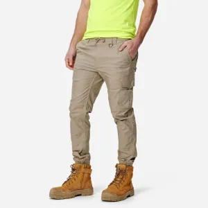 Elwood Men's Elastic Waist Cuffed Trouser