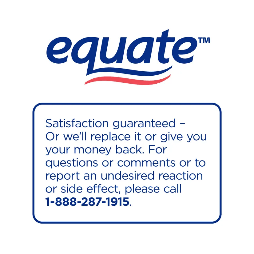 Equate Options Incontinence Pads for Women, Long Length, 60 Ct