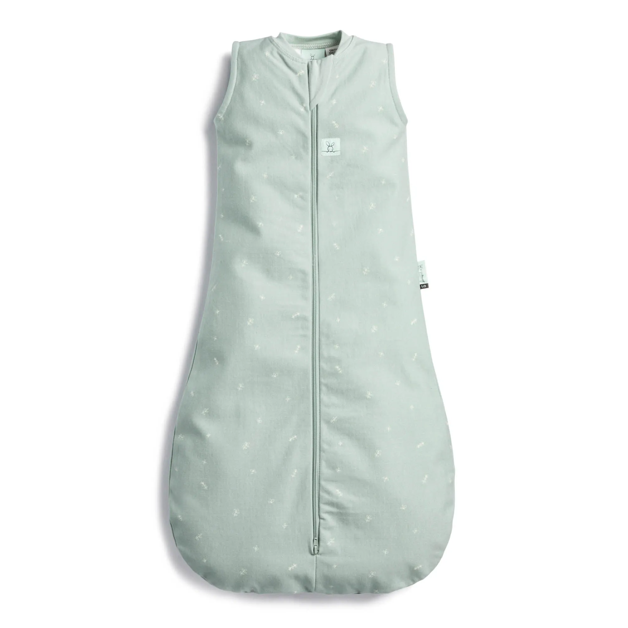 ergoPouch Organic All Year Jersey Sleeping Bag Sage 1.0 Tog