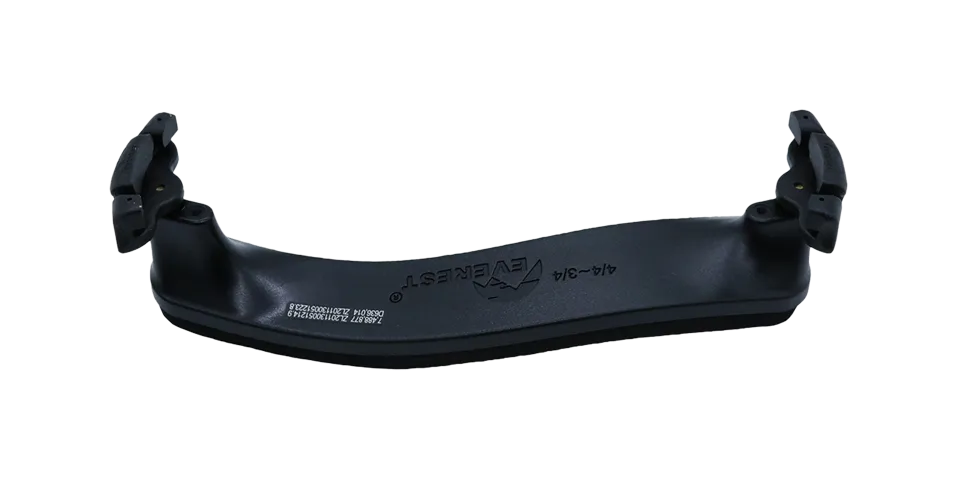 Everest Spring Collection Violin Shoulder Rest - Charcoal