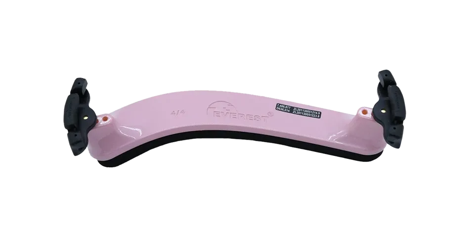 Everest Spring Collection Violin Shoulder Rest - Light Pink