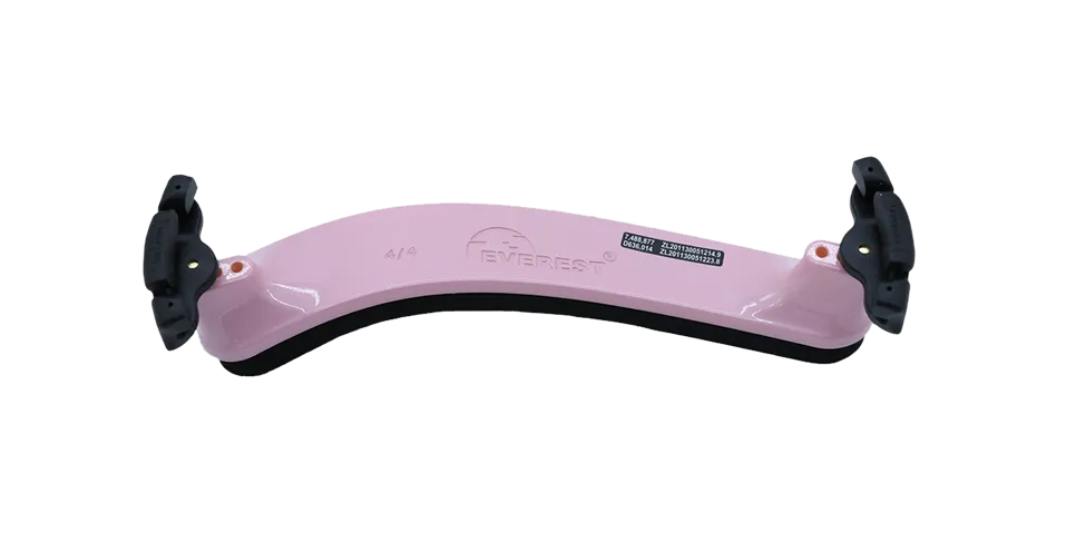 Everest Spring Collection Violin Shoulder Rest - Light Pink