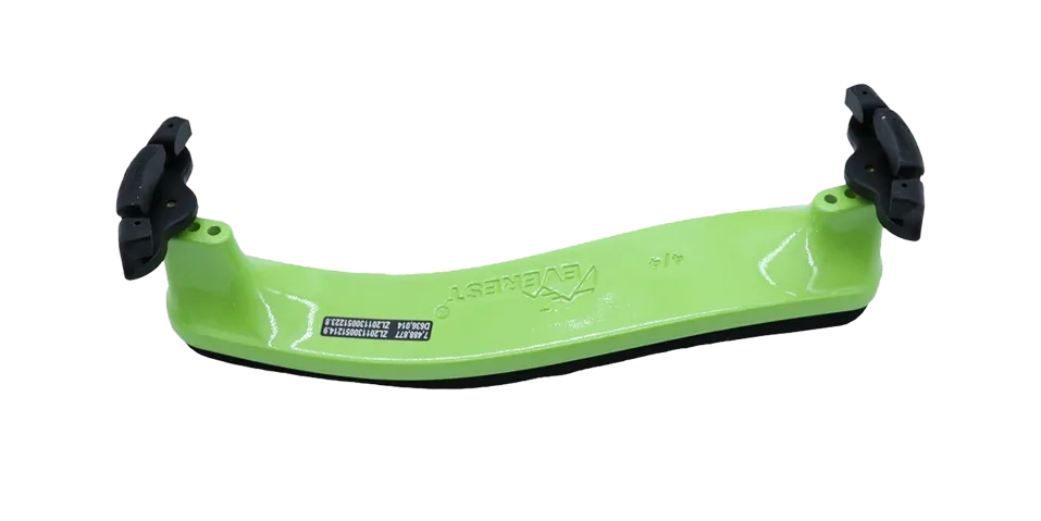 Everest Spring Collection Violin Shoulder Rest - Neon Green