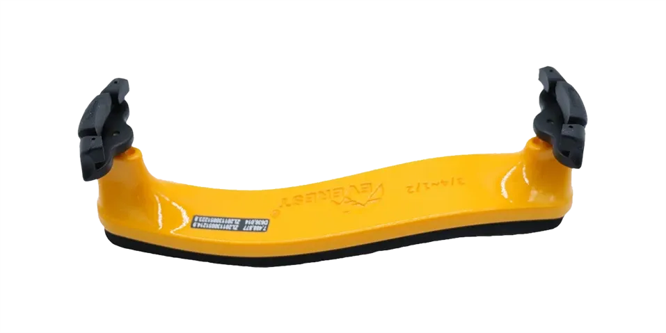 Everest Spring Collection Violin Shoulder Rest - Orange