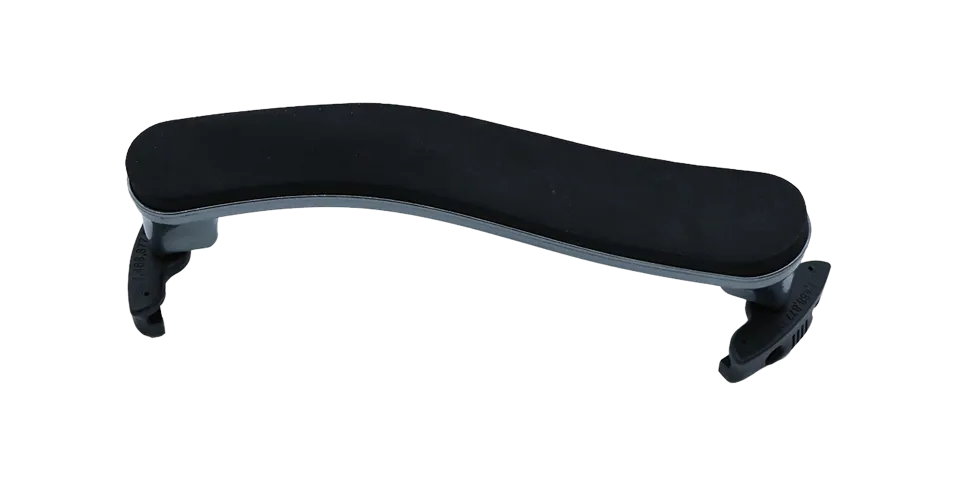 Everest Spring Collection Violin Shoulder Rest - Titanium Silver
