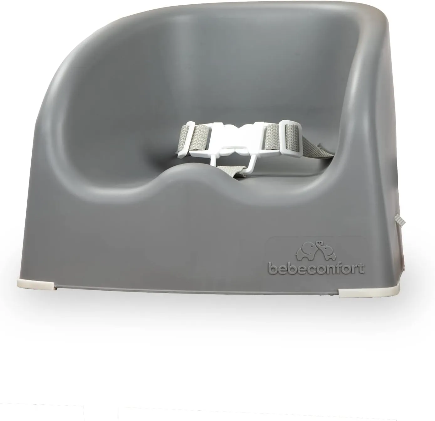 Everyday Super Safe Baby Booster Seat for Table | Feeding Seat | Grey with Harness