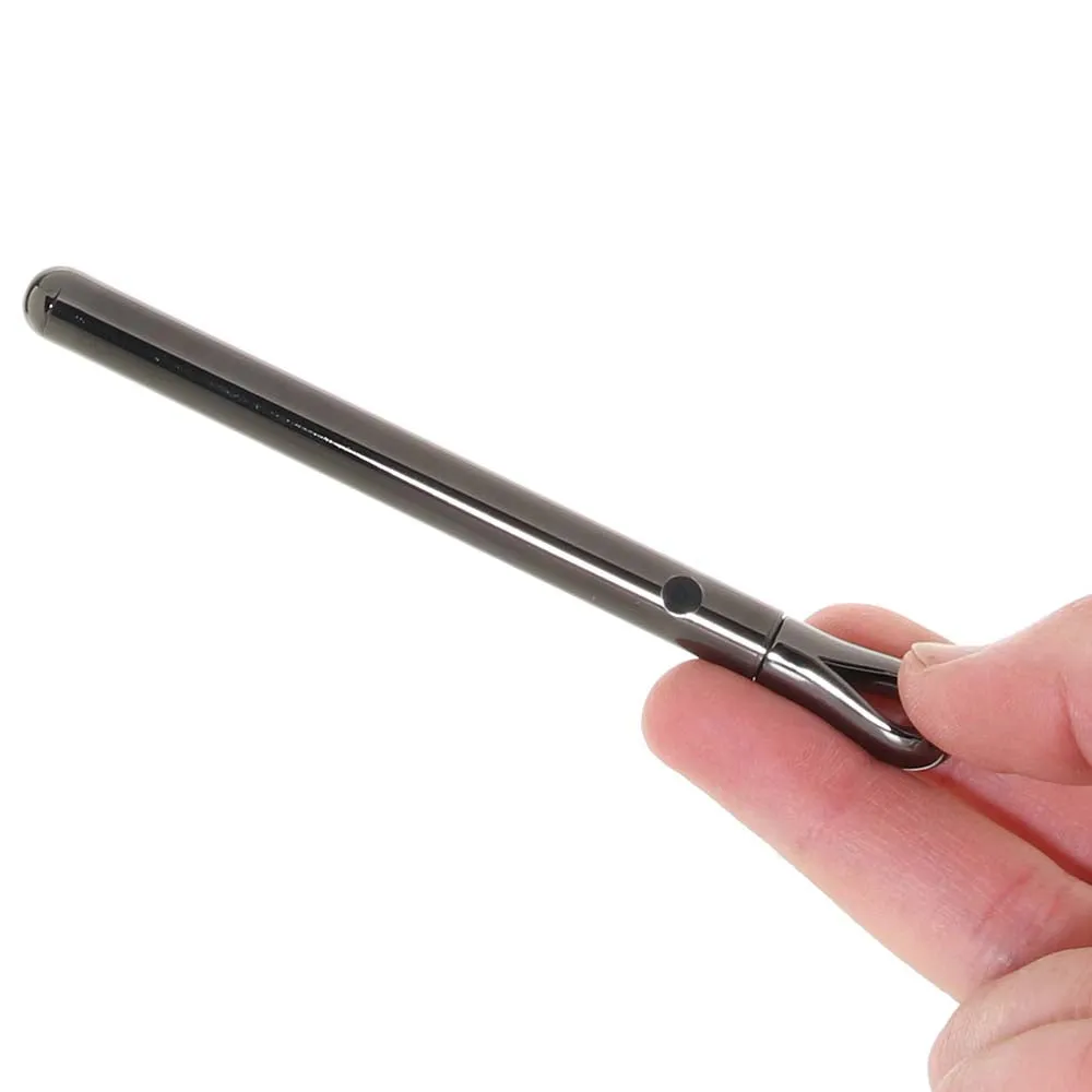 Evolved Pen Pal Rechargeable Metal Pen Vibrator Chrome