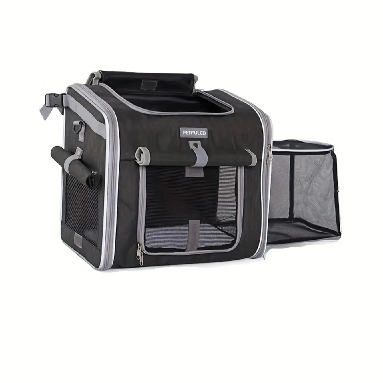 Expandable Pet Bike Basket Carrier
