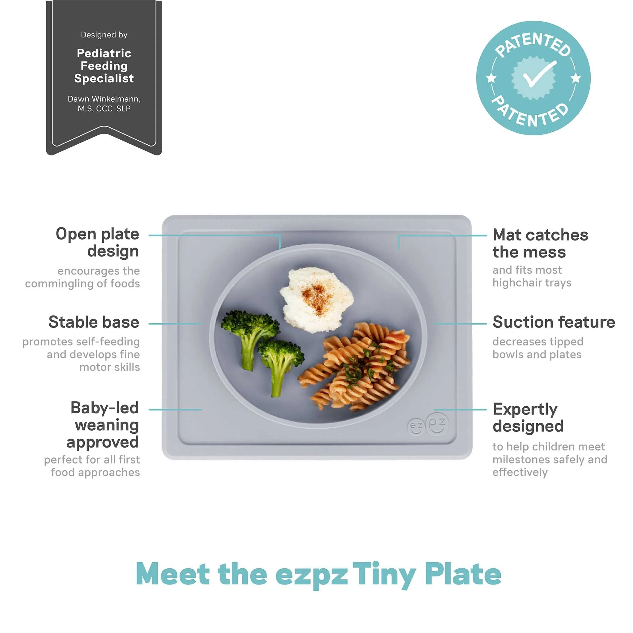 ezpz Tiny Plate
