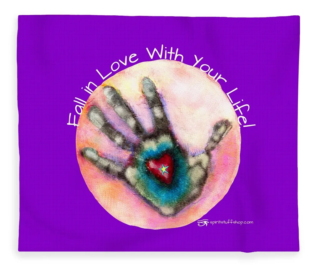 Fall In Love With Your Life - Blanket