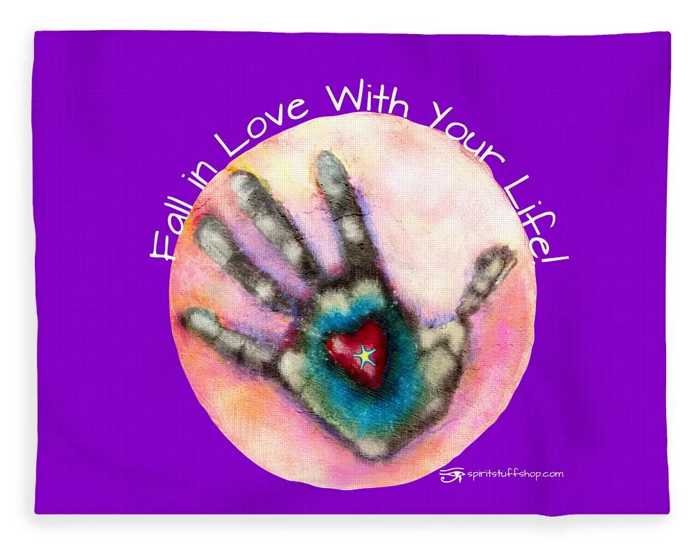 Fall In Love With Your Life - Blanket