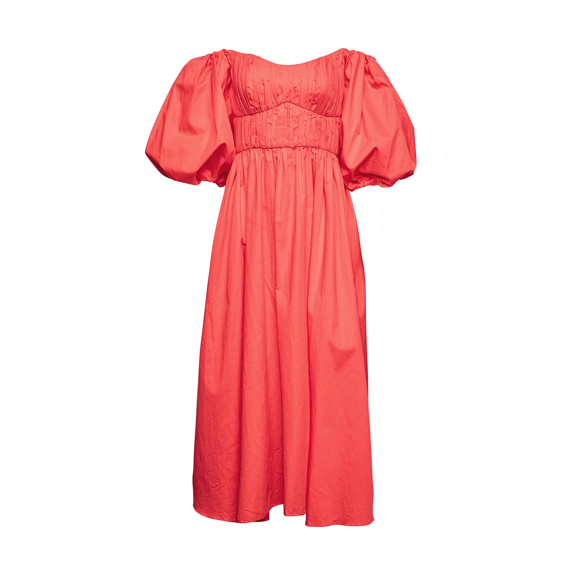 Farah Off-shoulder Midi Dress