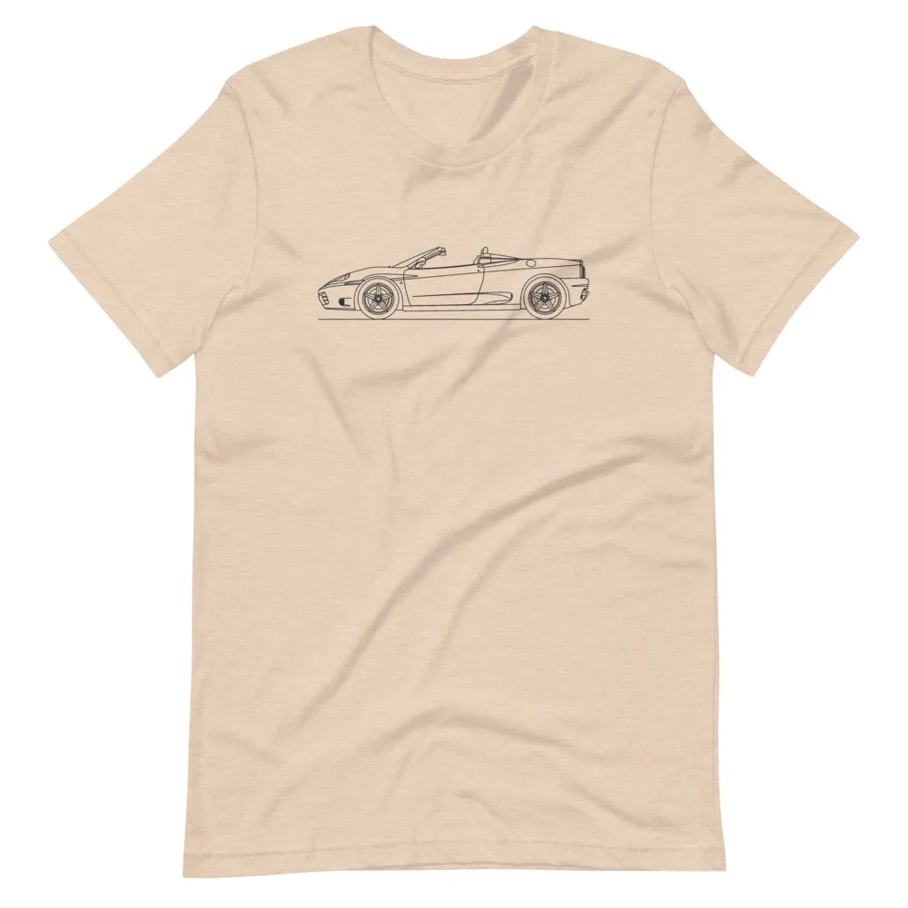 Ferrari 360 Spider Silhouette T-shirt