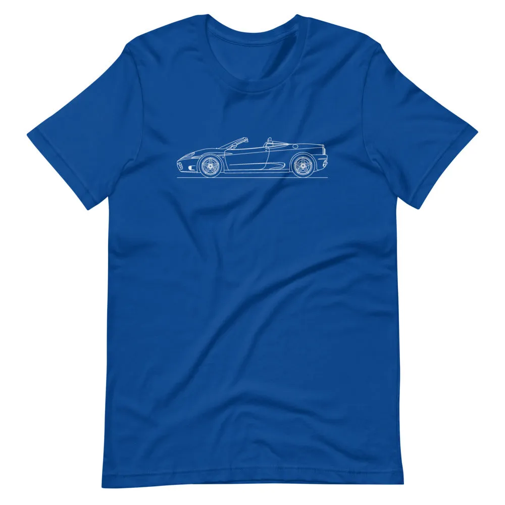 Ferrari 360 Spider Silhouette T-shirt