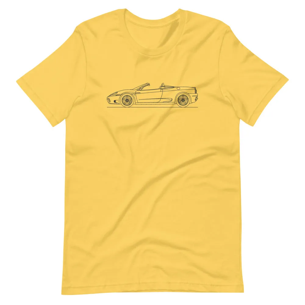 Ferrari 360 Spider Silhouette T-shirt