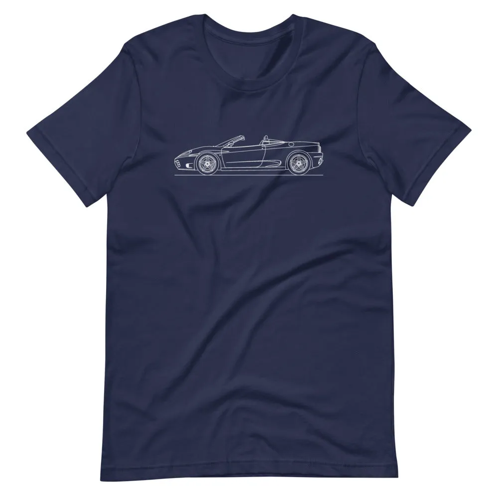 Ferrari 360 Spider Silhouette T-shirt