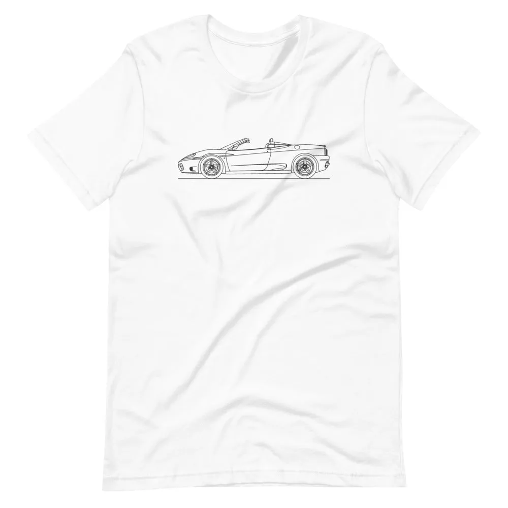 Ferrari 360 Spider Silhouette T-shirt